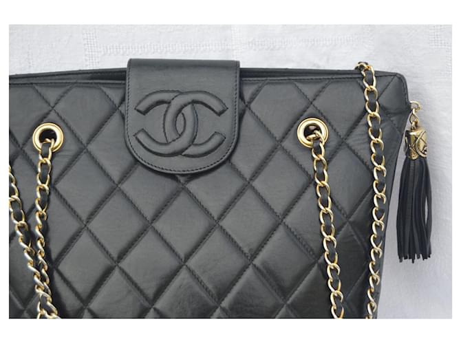Chanel bolsa de compras Negro - vista 20
