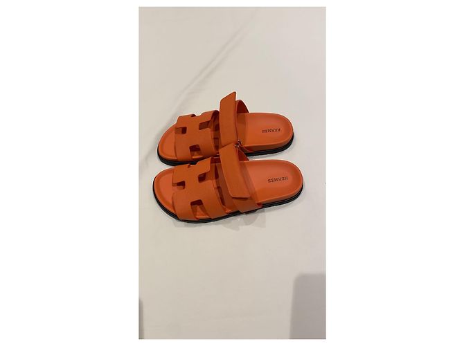 Hermès Sandalen Orange - Ansicht 3