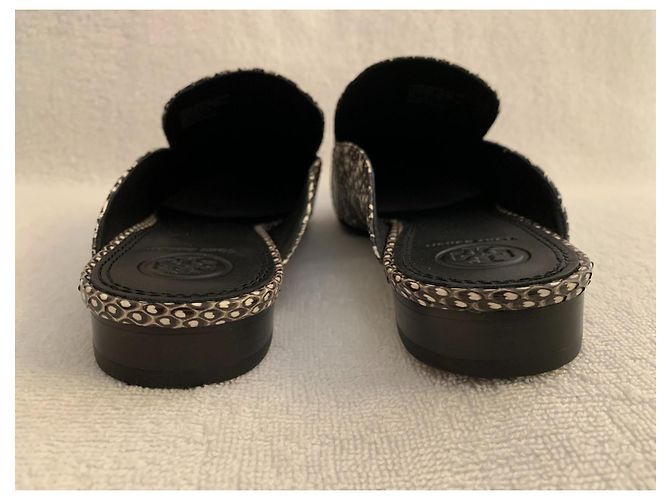 Tory Burch Mules in pelle di serpente - vista 5