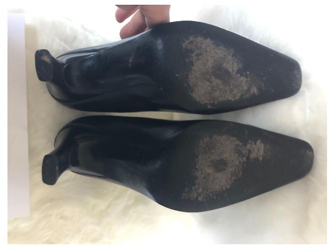 Autre Marque Décolleté Salvatore Ferragamo in pelle nera Nero - vista 10