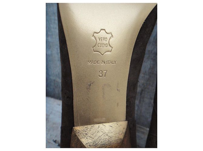 Michel Perry p derby col tacco 37 Marrone scuro - vista 6