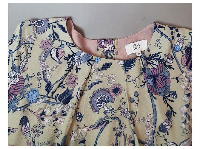 Noa Noa Mehrfarbiges Kleid aus Viskose und Rayon Größe 36 - Ansicht 6