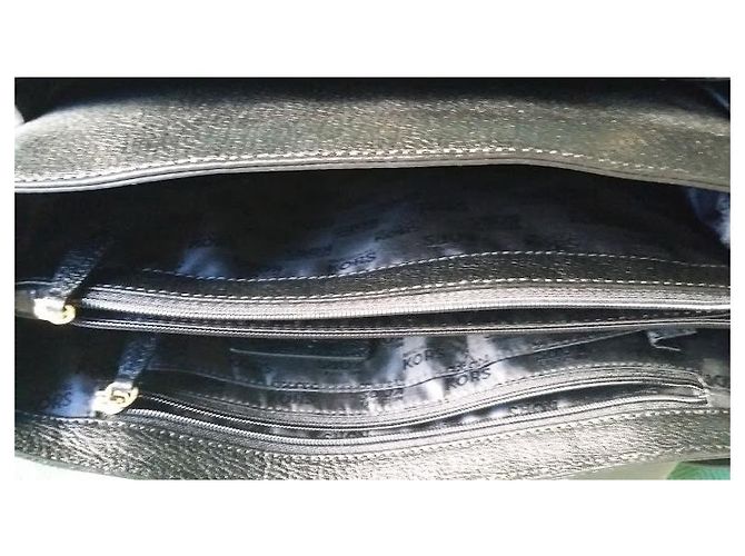 Borsa Michael Kors Leopardata in Pelle Marrone Multicolore - vista 9