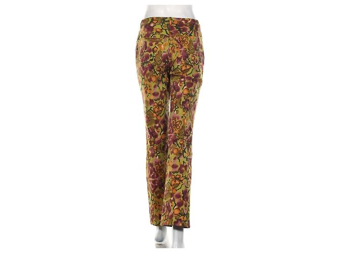 Pantaloni Etro in cotone ed elastan Multicolore - vista 2