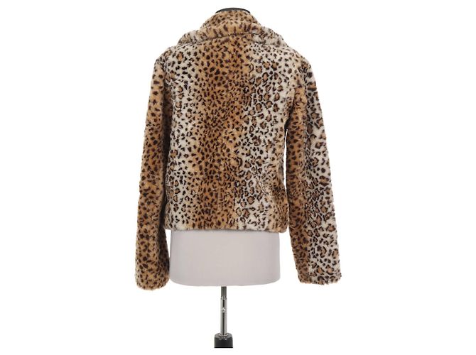Abrigo corto Behnaz Sarafpour x Target estampado leopardo Multicolor Estampado de leopardo - vista 2