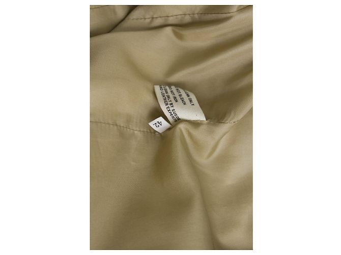 Miu Miu Beige Suede Leather Classic Three Buttons Jacket size 42 - view 5