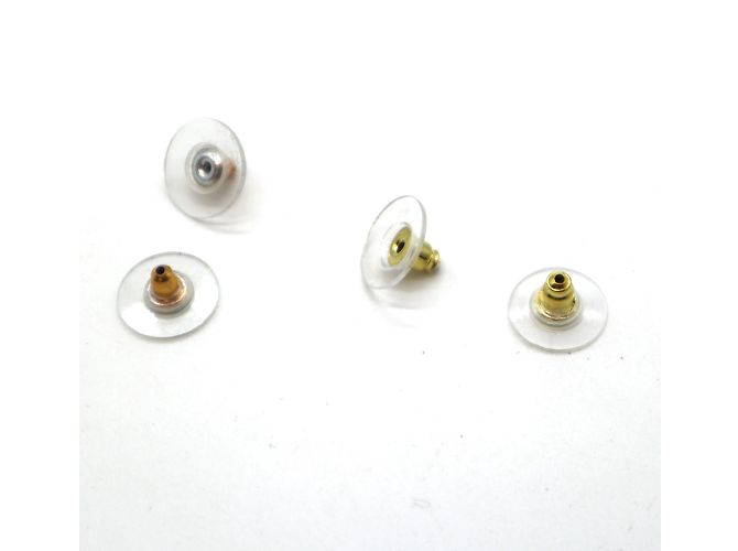 Chanel Gold Crystals CC Emaille Ohrstecker Golden - Ansicht 10