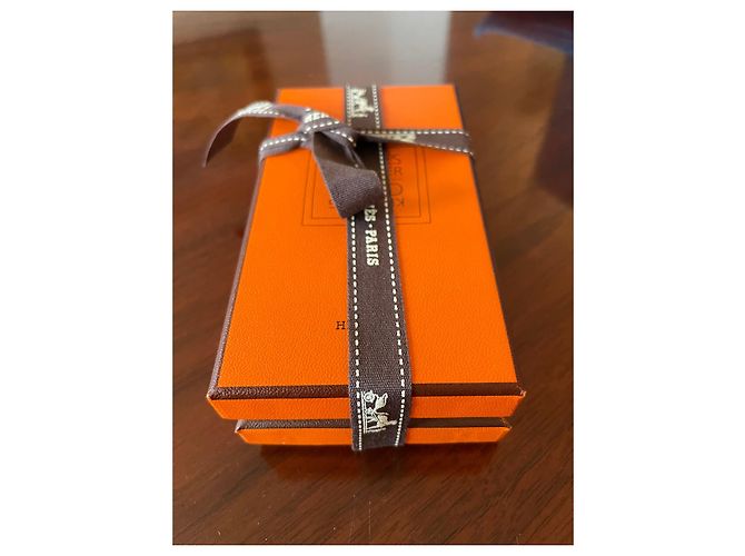Hermès Viele Karten zum Binden Orange - Ansicht 2