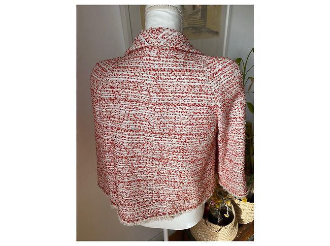 Chanel Falda elegante Roja - vista 2