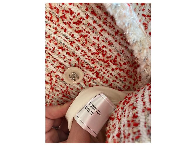 Chanel Falda elegante Roja - vista 4