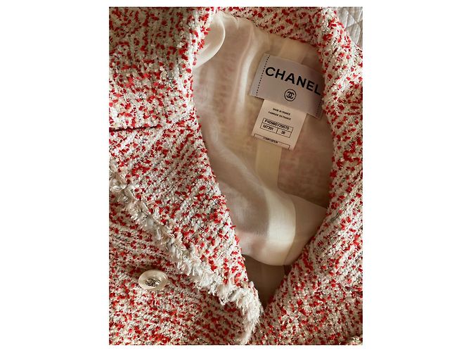 Chanel Falda elegante Roja - vista 5
