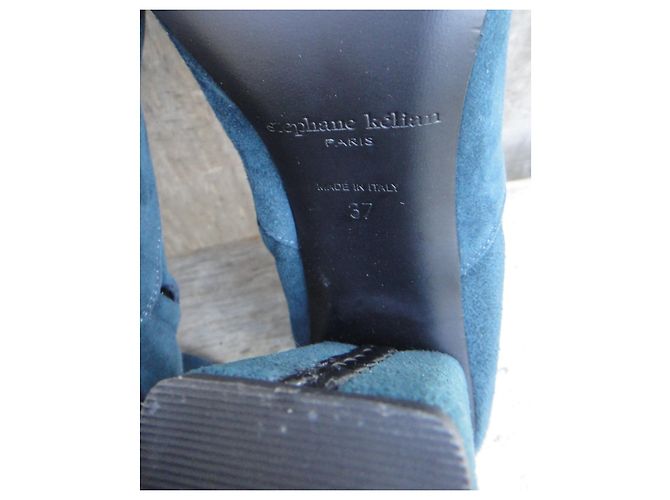 Stéphane Kelian bottines Stéphane Kélian p 37 état neuf Bleu - vue 7
