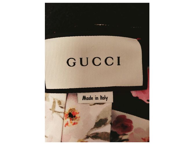 Gucci Plisierter Seidenrock mit Blumenmuster Multicolour Mehrfarben - Ansicht 3