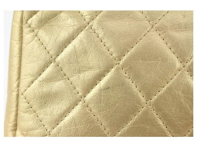 Chanel Neceser Cambon acolchado dorado - vista 2