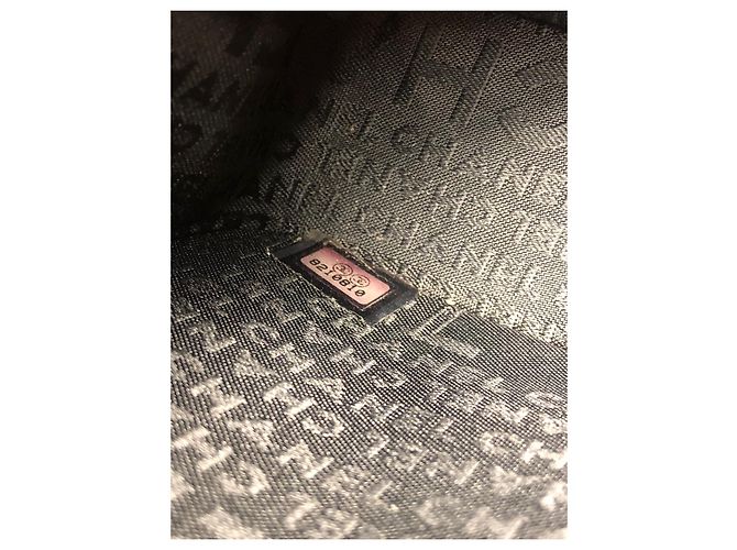 Timeless Chanel Handtaschen Braun Silber Hardware - Ansicht 3