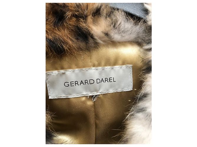 Abrigo Gerard Darel con Estampado Leopardo de Conejo Estampado de leopardo - vista 5