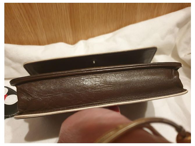 Chanel Wallet on Chain Chocolate Leather - view 13