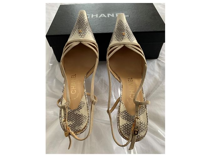 Chanel Fersen Grau Creme - Ansicht 12