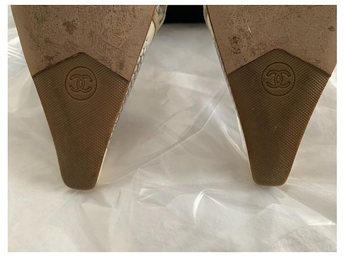 Chanel Fersen Grau Creme - Ansicht 8
