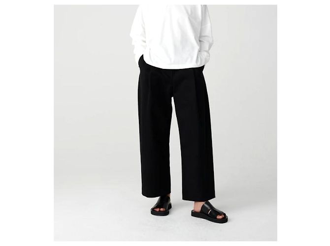 Studio Nicholson Dordoni Volume Pant Pantalones Negro - vista 2