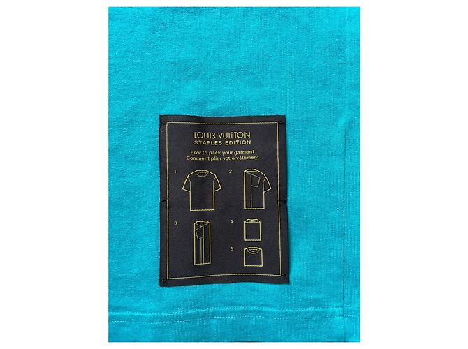 Louis Vuitton Alla rovescia Blu chiaro Turchese - vista 5