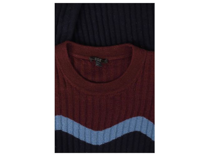 Cos Wollkleid Größe M Mehrfarben - Ansicht 3