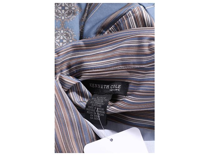 Kenneth Cole Bluse Blau Mehrfarben - Ansicht 3