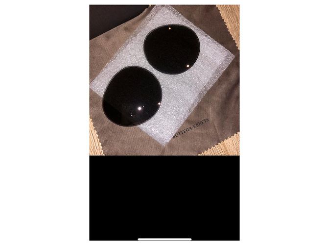 Gafas de sol Bottega Veneta sin montura marrones cristal Castaño - vista 6