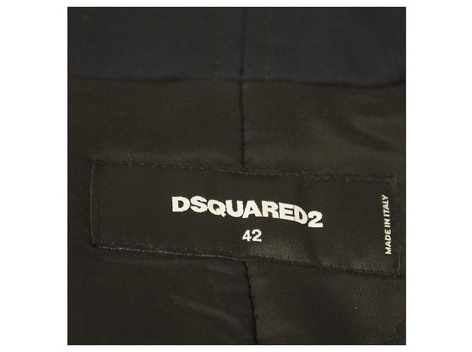 Dsquared2 D2 blu 2 Pezzi Set gilet e bolero con cappuccio taglia 42 - vista 7