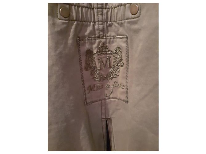 Autre Marque Parka de algodón con piel de zorro caqui - vista 7
