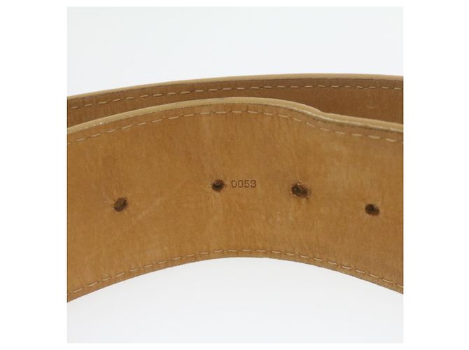 LOUIS VUITTON Ceinture Jeans Ceinture Beige M6812 LV Auth im044 - vue 10
