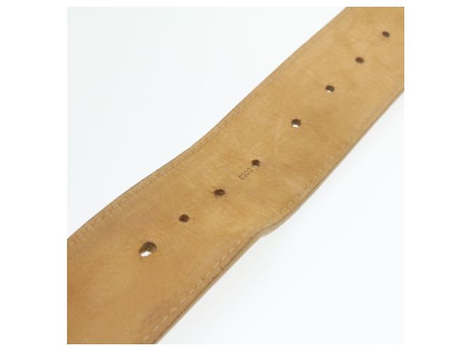 LOUIS VUITTON Ceinture Jeans Ceinture Beige M6812 LV Auth im044 - vue 7