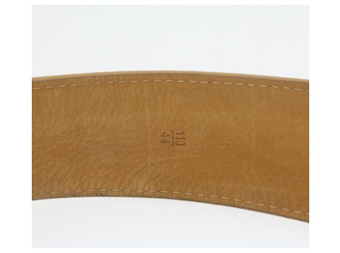 LOUIS VUITTON Ceinture Jeans Ceinture Beige M6812 LV Auth im044 - vue 8