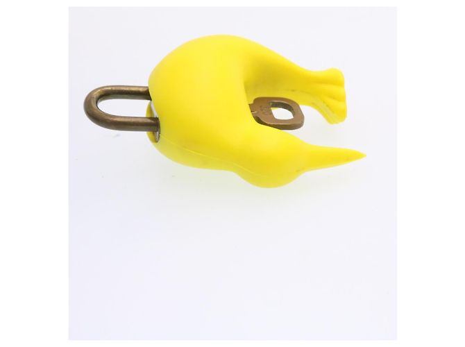 LOUIS VUITTON CUP Cadenas Jaune LV Auth 25836 - vue 6