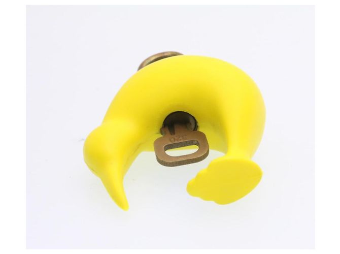 LOUIS VUITTON CUP Cadenas Jaune LV Auth 25836 - vue 7