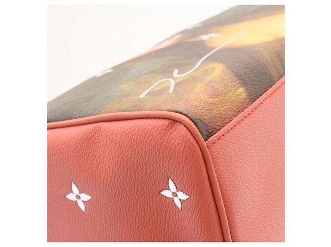 LOUIS VUITTON MASTERS Da Vinci Mona Lisa Speedy 30 Borsa a mano M43002 auth 24394 Rosa - vista 14