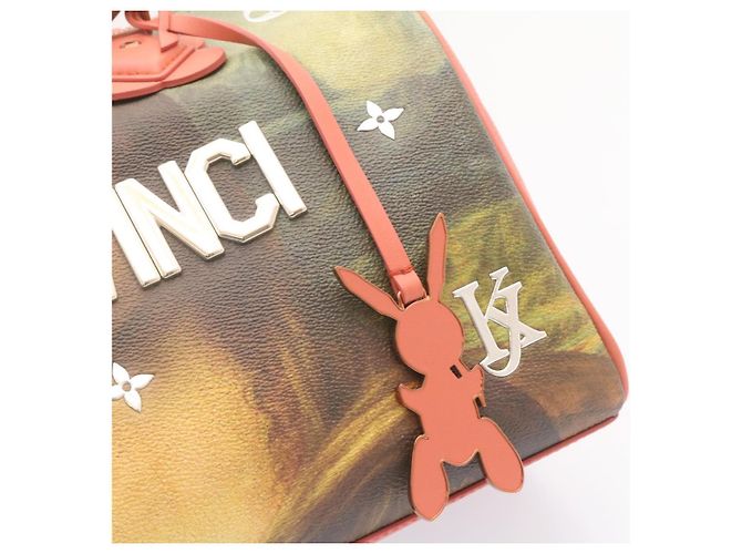 LOUIS VUITTON MASTERS Da Vinci Mona Lisa Speedy 30 Borsa a mano M43002 auth 24394 Rosa - vista 21