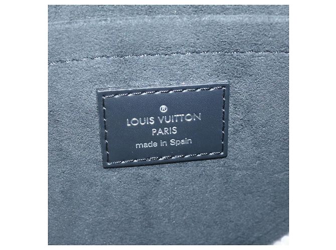 LOUIS VUITTON Epi Denim Neverfull MM Accessory Pouch Blue LV Auth br382 - view 31