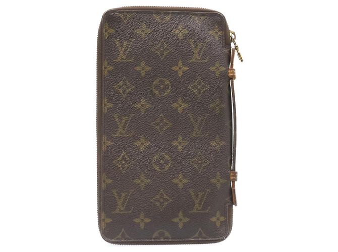 LOUIS VUITTON Monogram Organizer De Voyage Custodia da viaggio M60119 LV Auth ds025 - vista 2