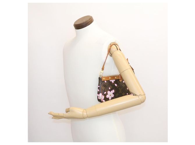 LOUIS VUITTON Pochette con monogramma Cherry Blossom Accessoires M51980 LV Auth ki1091 - vista 20
