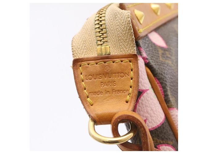 LOUIS VUITTON Pochette con monogramma Cherry Blossom Accessoires M51980 LV Auth ki1091 - vista 9