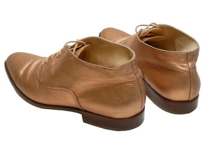 Scarpe da uomo in pelle Chanel Taglia bronzo 42 - vista 2