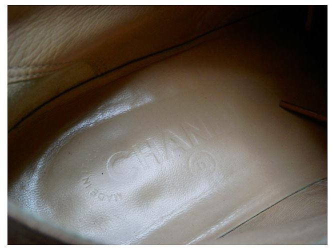 Scarpe da uomo in pelle Chanel Taglia bronzo 42 - vista 4