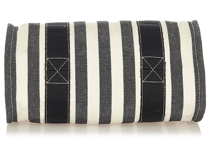 Hermès Hermes White Cannes PM Preto Branco - vista 4