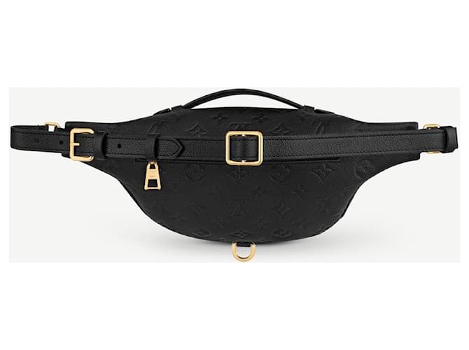 Bumbag Louis Vuitton LV Marsupio in pelle stampata Nero - vista 3