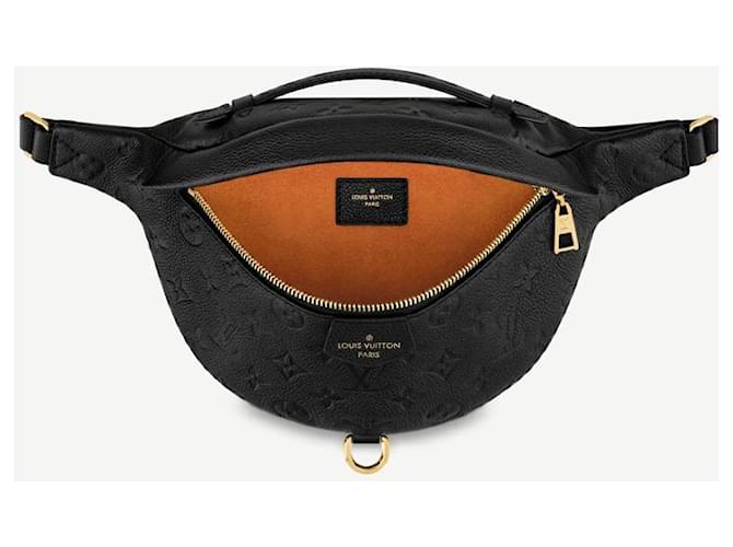 Bumbag Louis Vuitton LV Marsupio in pelle stampata Nero - vista 4