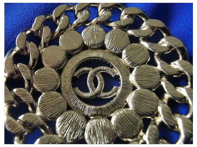 CHANEL XL Ohrstecker mit Perlen & Strass Golden - Ansicht 8