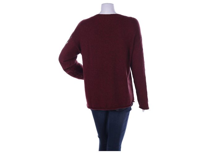 Vince Camuto Pullover in Burgunder Rot Grösse M Bordeaux - Ansicht 2