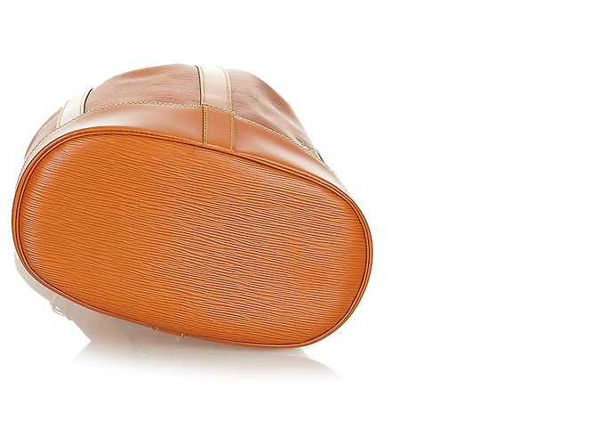 Louis Vuitton Brown Epi Randonnee PM Marrone - vista 4