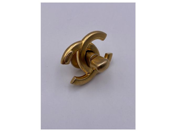 CHANEL chiusura originale CC turnlock Oro D'oro - vista 2